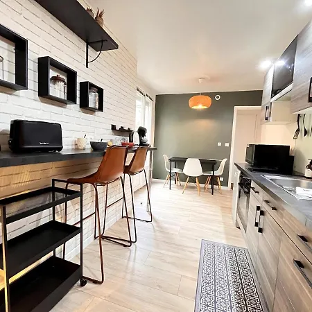 Luton Rdc Avec Terrasse Calme Proche Centre Lägenhet *