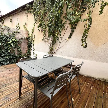 Luton Rdc Avec Terrasse Calme Proche Centre Lägenhet Reims