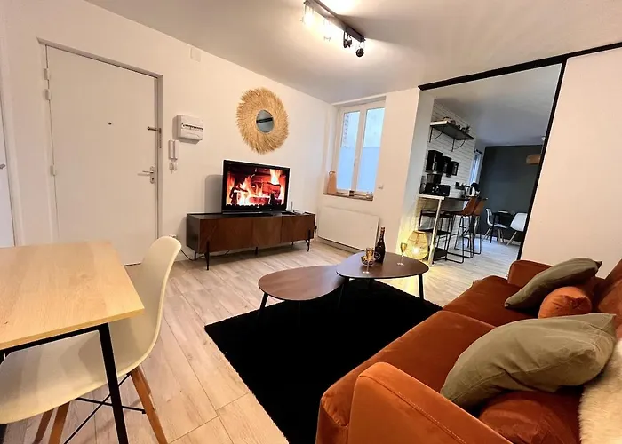 Luton Rdc Avec Terrasse Calme Proche Centre Lägenhet *