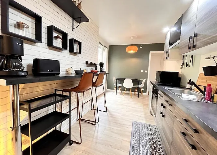 Luton Rdc Avec Terrasse Calme Proche Centre Lägenhet *